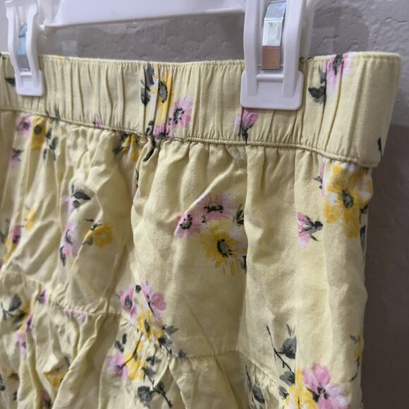 Abercrombie Kids Yellow Floral Skort - Picture 2 of 6